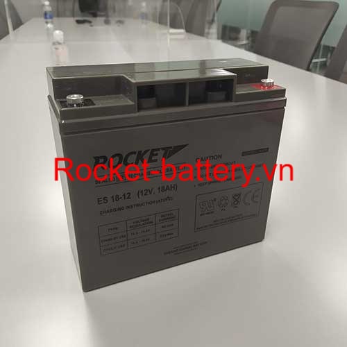 Ắc quy viễn thông Rocket ES18-12 (12V-18Ah)