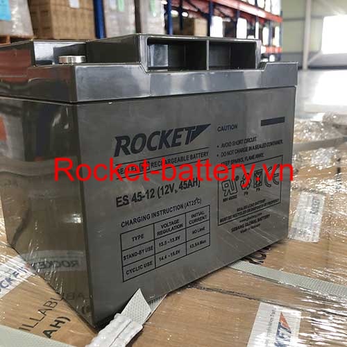 Bình năng lượng mặt trời Rocket 45Ah ESP45-12 do Rocket-battery phân phối chính hãng tại Đà Nẵng